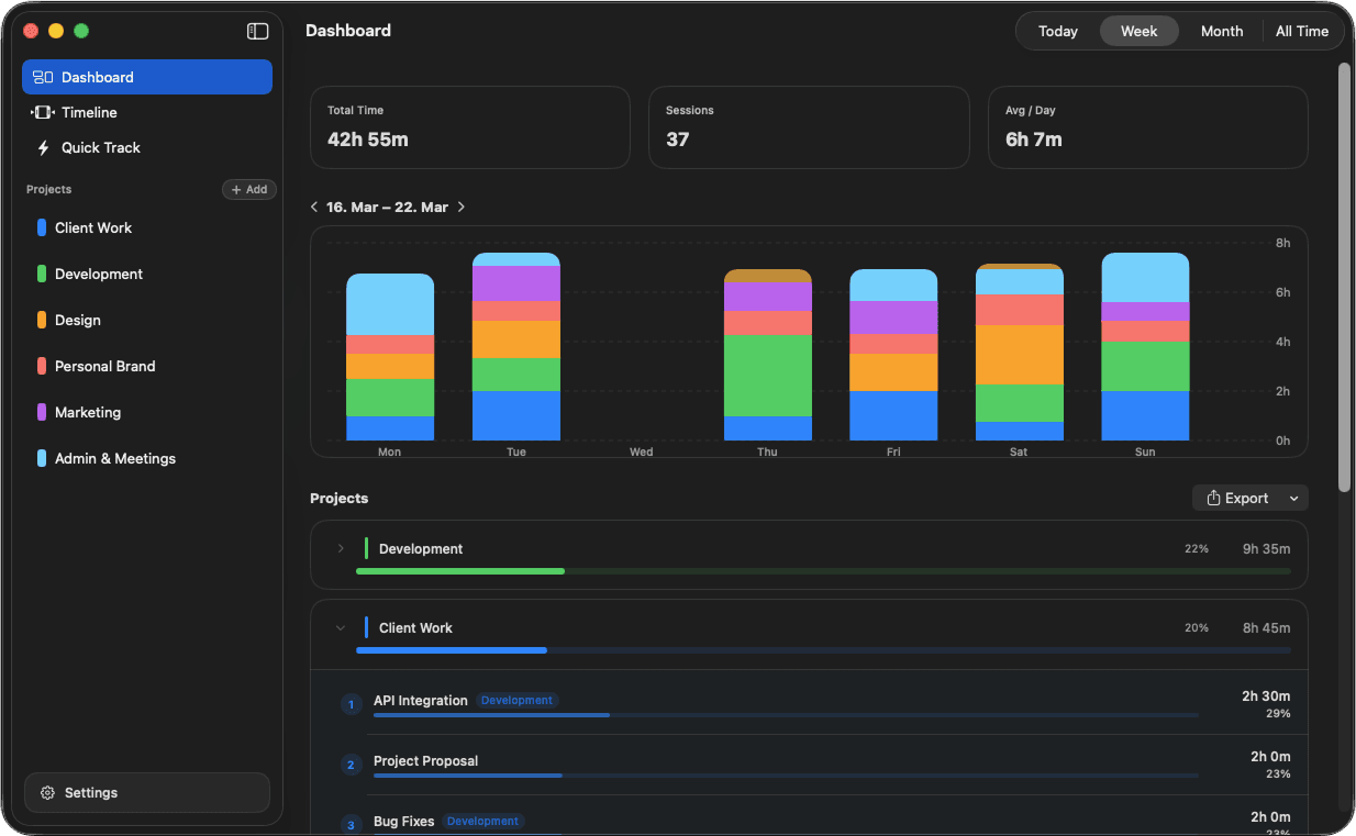 Timerlyzer header preview
